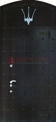 Металлическая арочная дверь ДА-22 высокого качества в Кубинке
