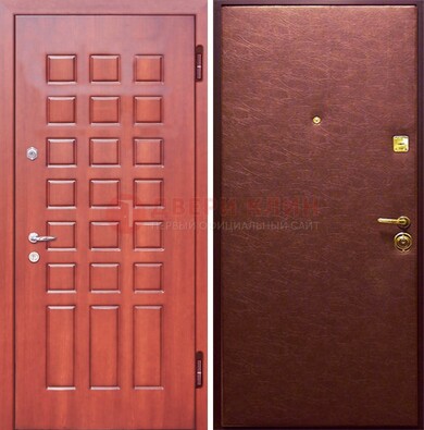 Входная дверь с МДФ и винилискожей ДМ-178 для офиса в Коломне