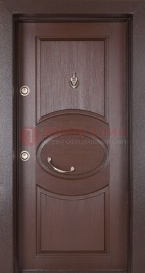 Железная дверь с массивом дуба в стиле классика ДМД-55 в Коломне