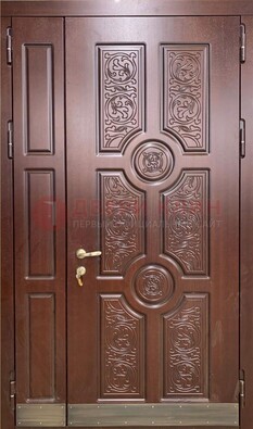 Парадная металлическая дверь с узором ДПР-74 в Коломне