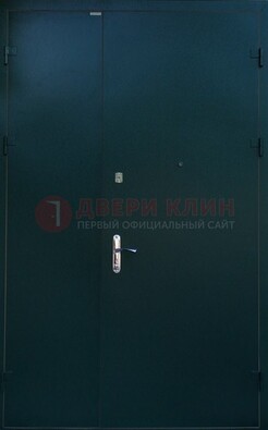 Черная тамбурная дверь ДТМ-36 в Коломне