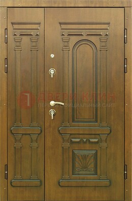 Полуторная железная дверь с виноритом ДВТ-174 в Коломне