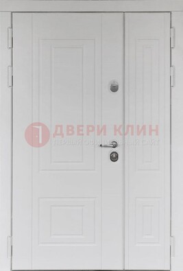 Классическая полуторная входная дверь для дома ПЛ-3 в Коломне